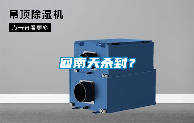 回南天殺到？