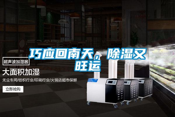 巧應回南天，除濕又旺運