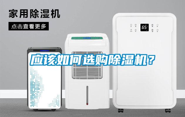 應該如何選購除濕機？