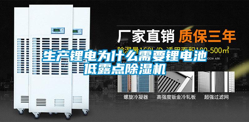 生產(chǎn)鋰電為什么需要鋰電池低露點除濕機