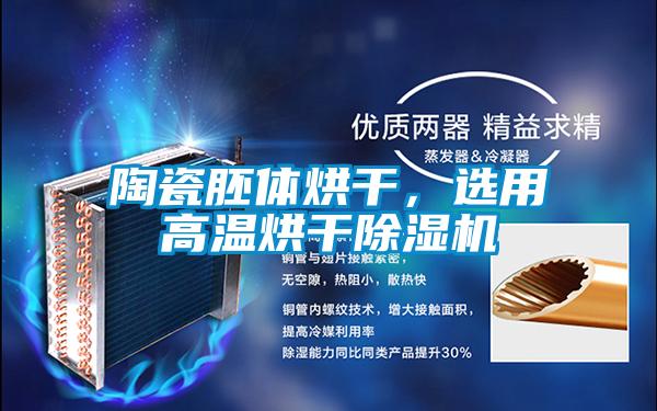 陶瓷胚體烘干，選用高溫烘干除濕機(jī)