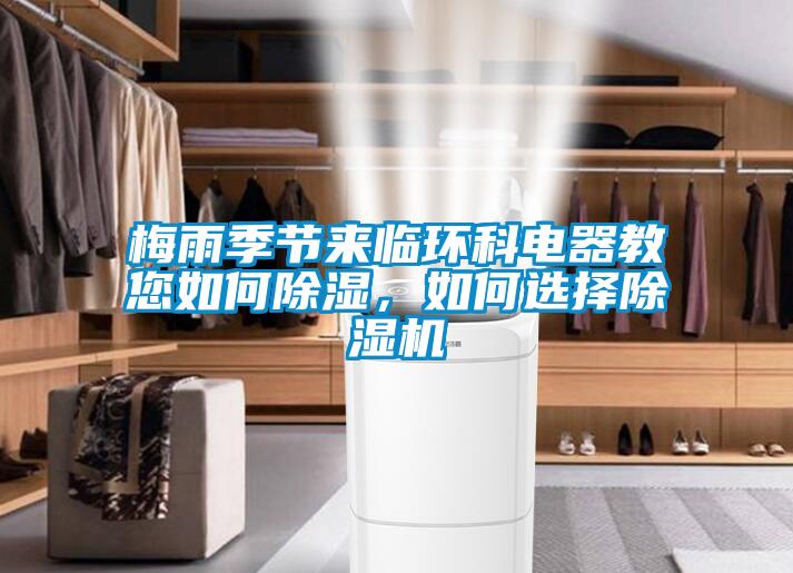 梅雨季節來臨環科電器教您如何除濕，如何選擇除濕機