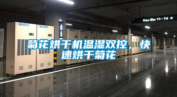 菊花烘干機溫濕雙控,快速烘干菊花