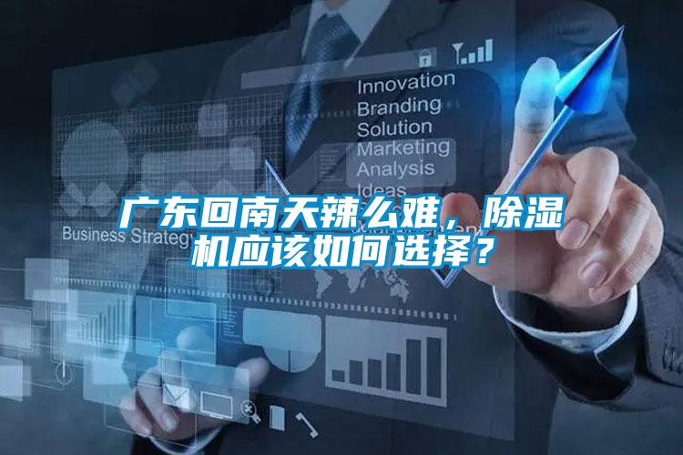 廣東回南天辣么難，除濕機(jī)應(yīng)該如何選擇？