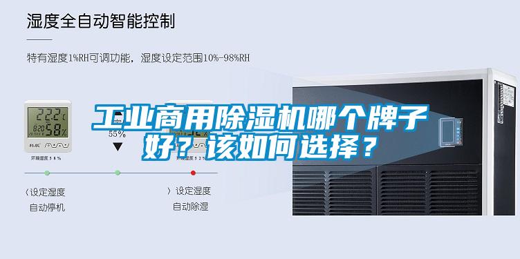 工業商用除濕機哪個牌子好？該如何選擇？
