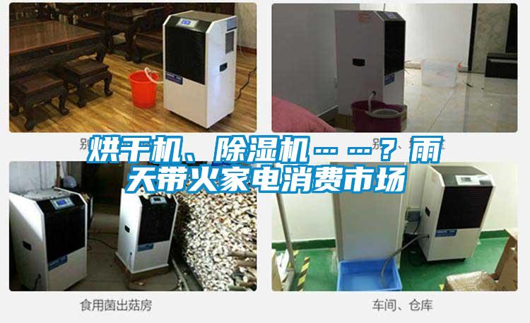 烘干機(jī)、除濕機(jī)……?雨天帶火家電消費(fèi)市場(chǎng)