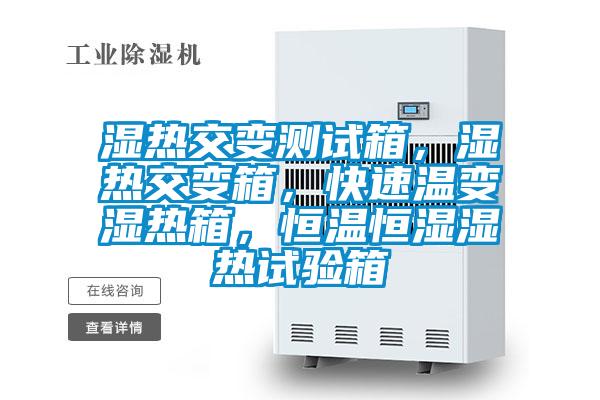濕熱交變測試箱，濕熱交變箱，快速溫變濕熱箱，恒溫恒濕濕熱試驗箱