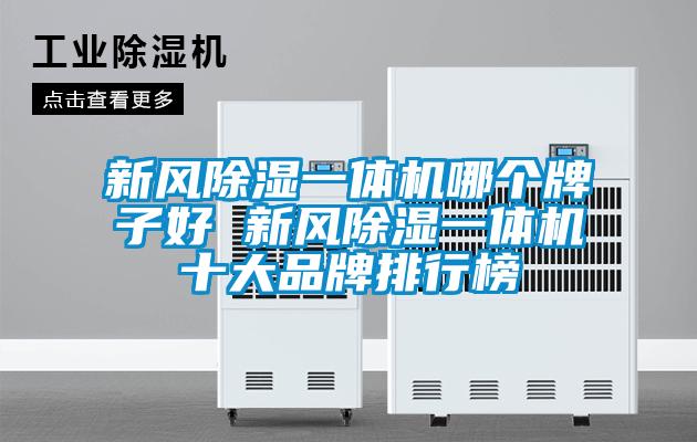 新風(fēng)除濕一體機哪個牌子好 新風(fēng)除濕一體機十大品牌排行榜