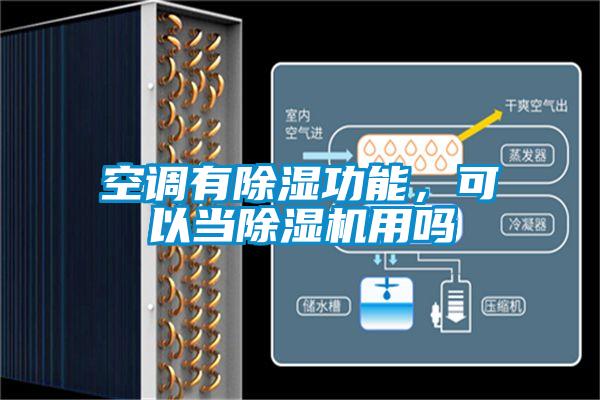 空調(diào)有除濕功能,可以當除濕機用嗎