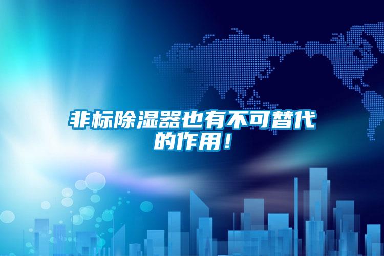 非標(biāo)除濕器也有不可替代的作用！