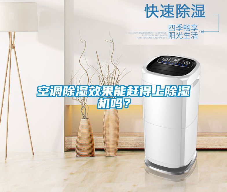 空調除濕效果能趕得上除濕機嗎？
