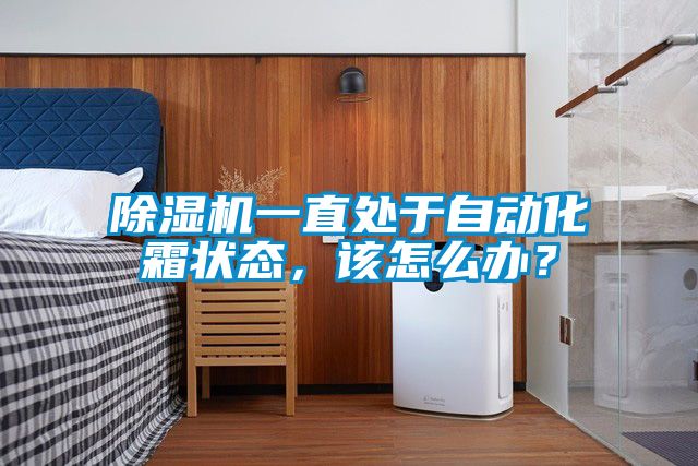 除濕機一直處于自動化霜狀態，該怎么辦？