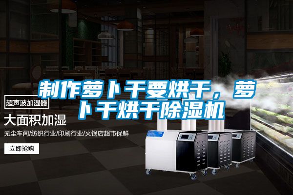 制作蘿卜干要烘干，蘿卜干烘干除濕機(jī)